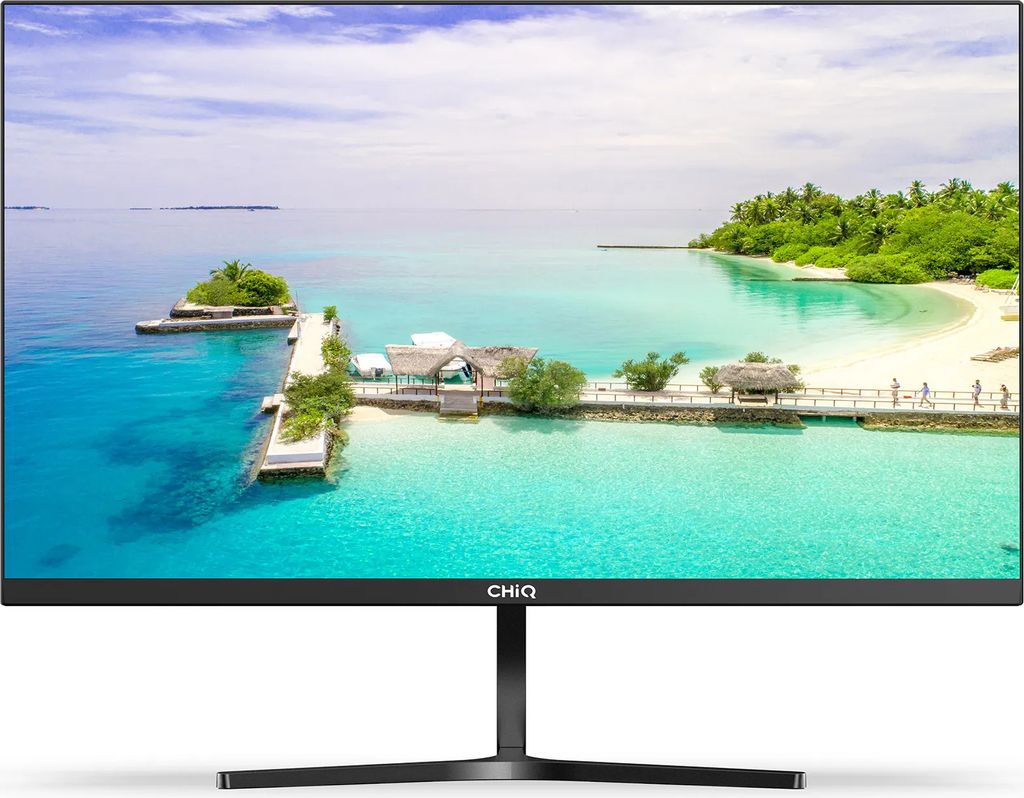 Chiq Monitor 24F650, Schwarz, 24 Zoll,Full HD, IPS, 100 Hz (HDMI, DisplayPort, AMD FreeSync)