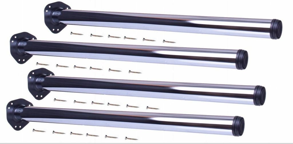 Tischbeine Set-4St. Möbelfuß H1100mm Ø60mm Tischbein Produktbild 