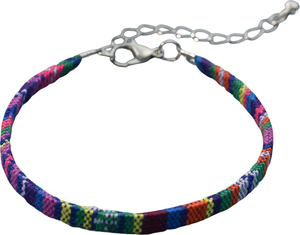 Geflochtenes Armband, Bohemian-Stil, gewebt, verstellbar, geometrisch, dekorativ, Geschenk für Damen, buntes Seil, Armreif, Handgelenk-Accessoires...
