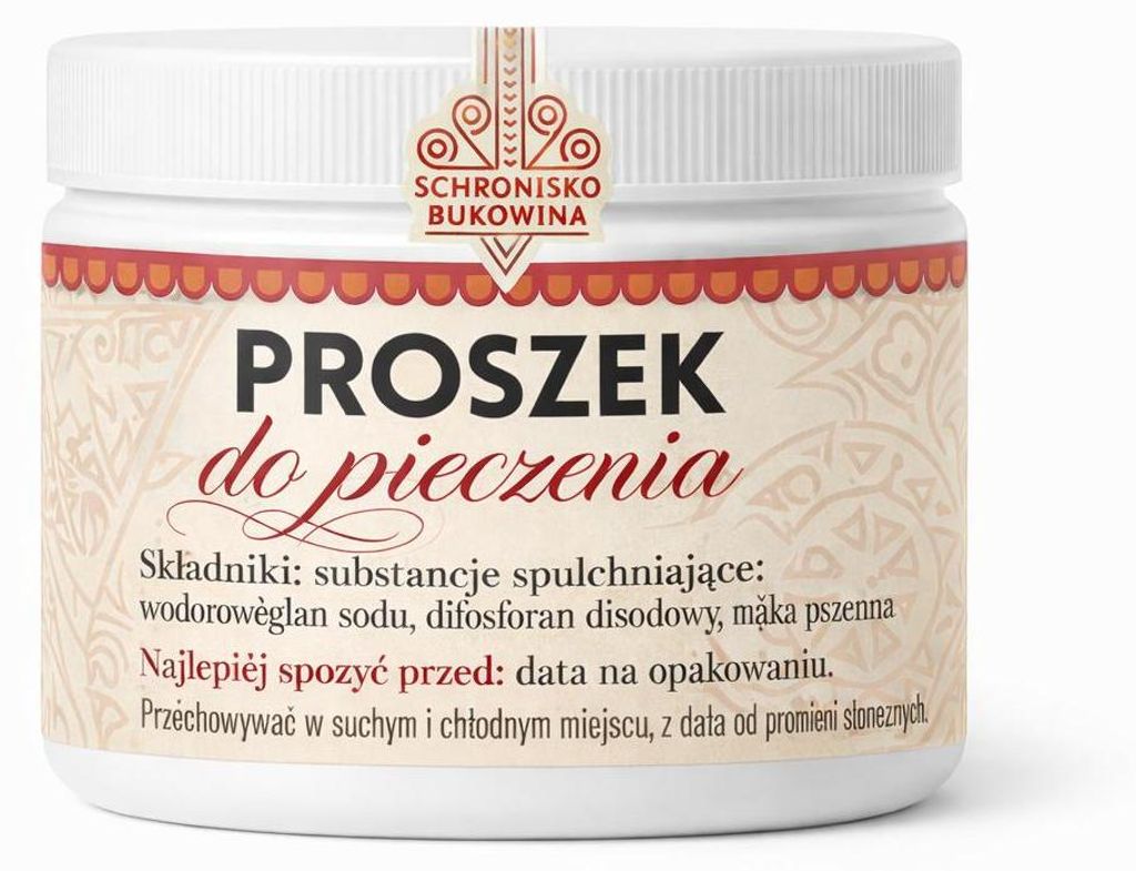 Backpulver 150g -Schronisko Bukowina