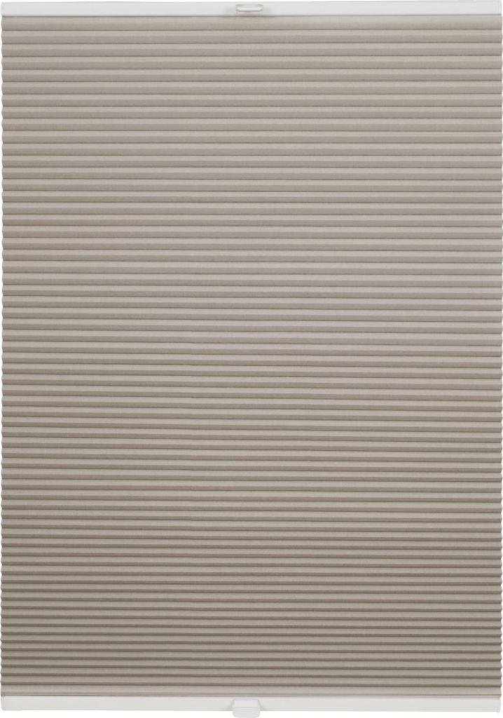 Wabenplissee auf Maß Thermo ohne Bohren verdunklung Farbe: Hellbeige, Größe: B): 30-40 cm, H): 40-100 cm