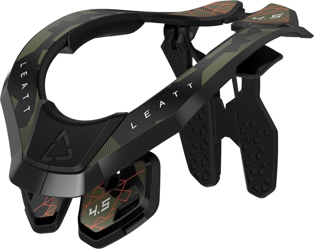 Leatt Nackenschutz Neck Brace 4.5 , Camo - Grün, L/XL