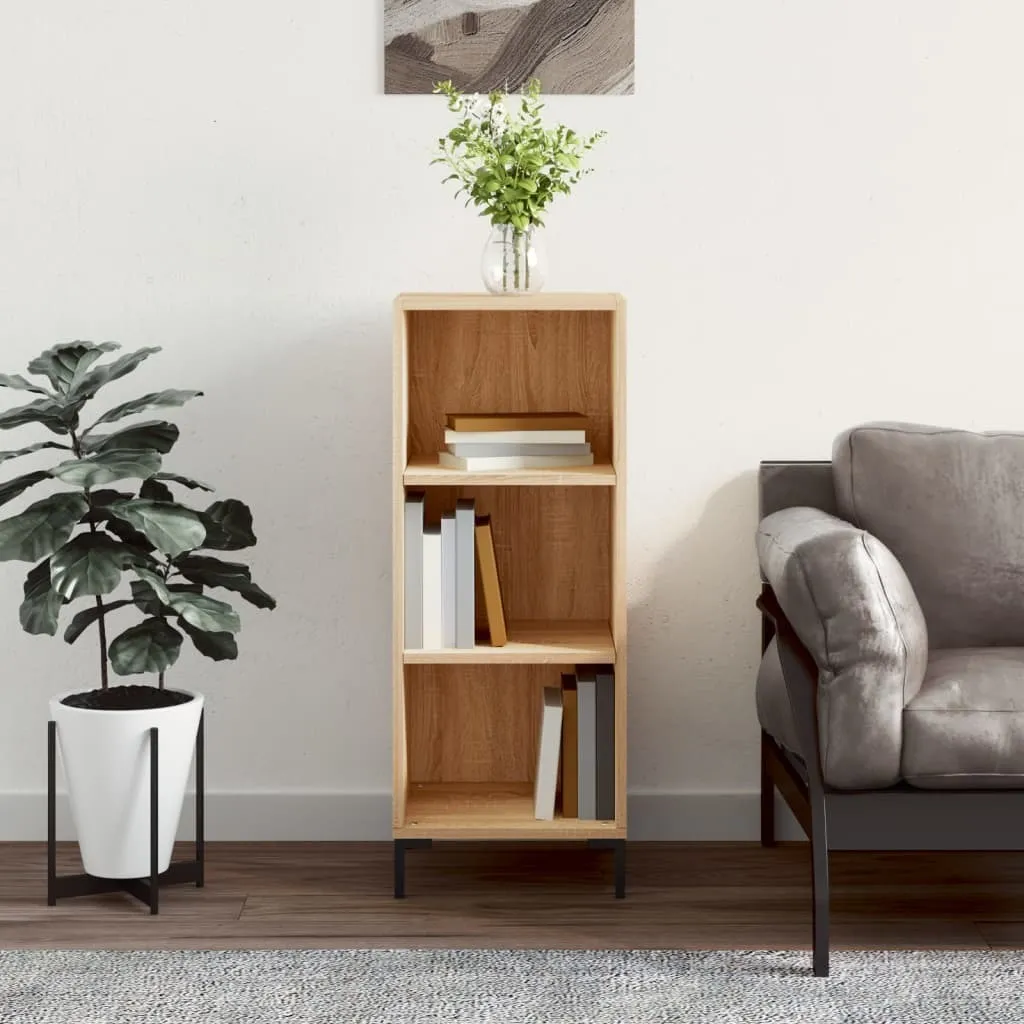 Mobiletto Stretto Rovere Sonoma 34,5x32,5x90 cm | vidaXL Credenza Modern
