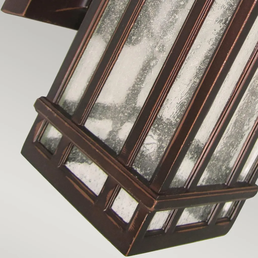 Éclairage extérieur durable bronze antique E27 contre corrosion Garden Zone