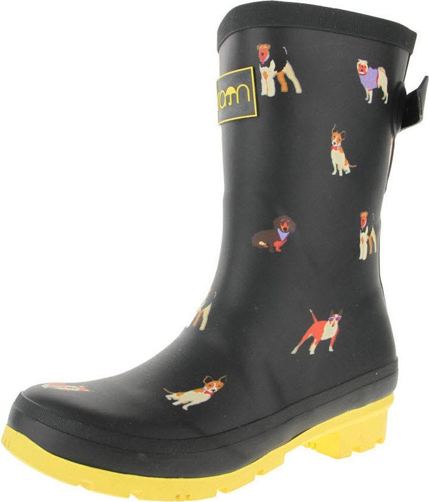Rajn Damen Gummistiefel Dogs 6151214553593, 6151214554507, 6151214554576, 6151214554590, 6151214556518, 6151214557553, 6151214557584 RAJ-UZW213 Bla...