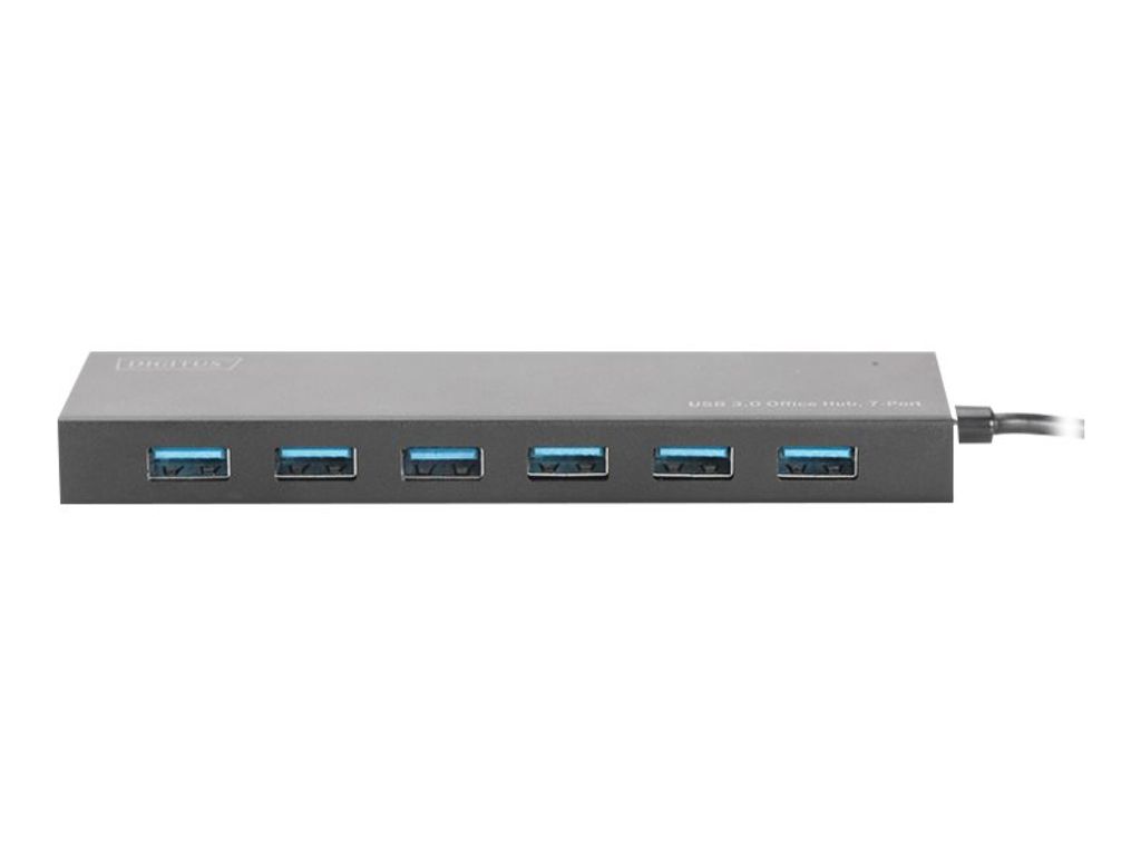 DIGITUS USB 3.0 Hub Super Speed 7-Port mit Netzteil