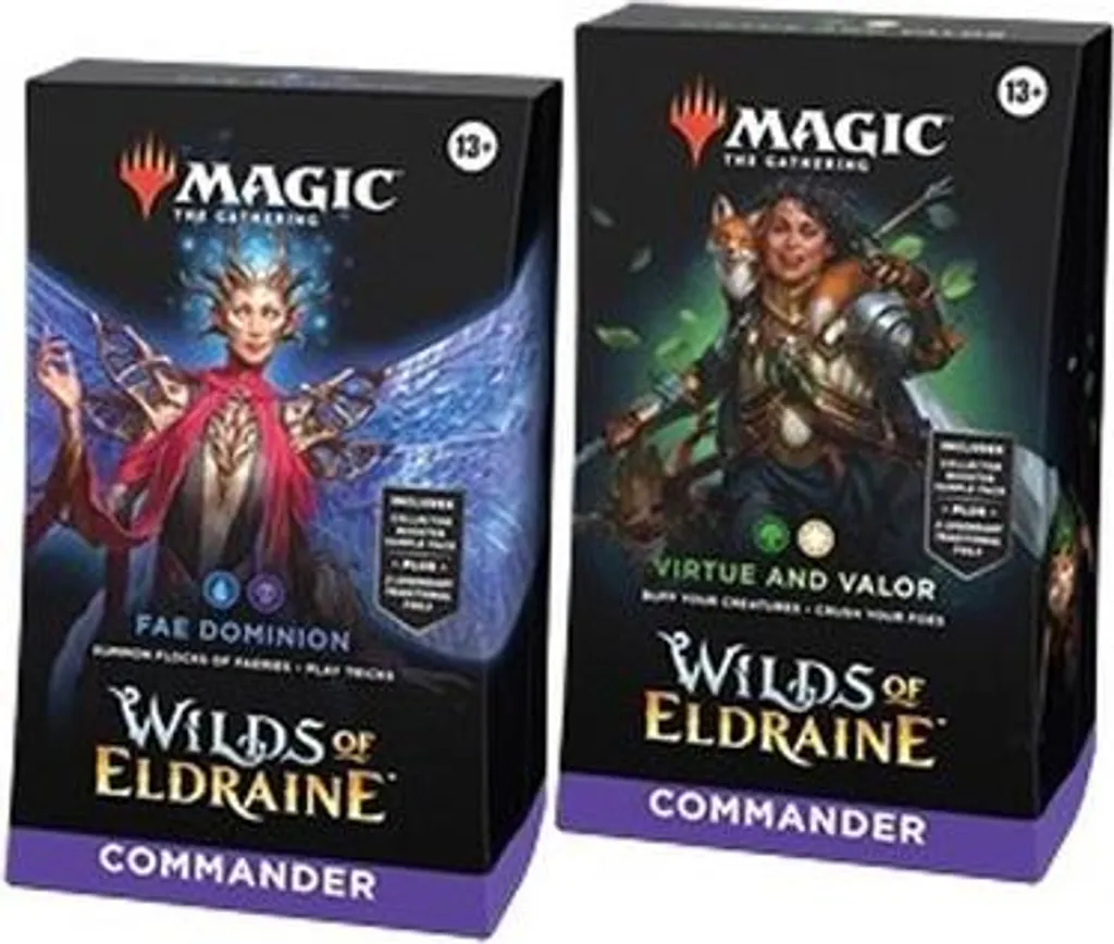 Set de Decks Commander Wilds of Eldraine : La Solution Prête à Jouer MTG
