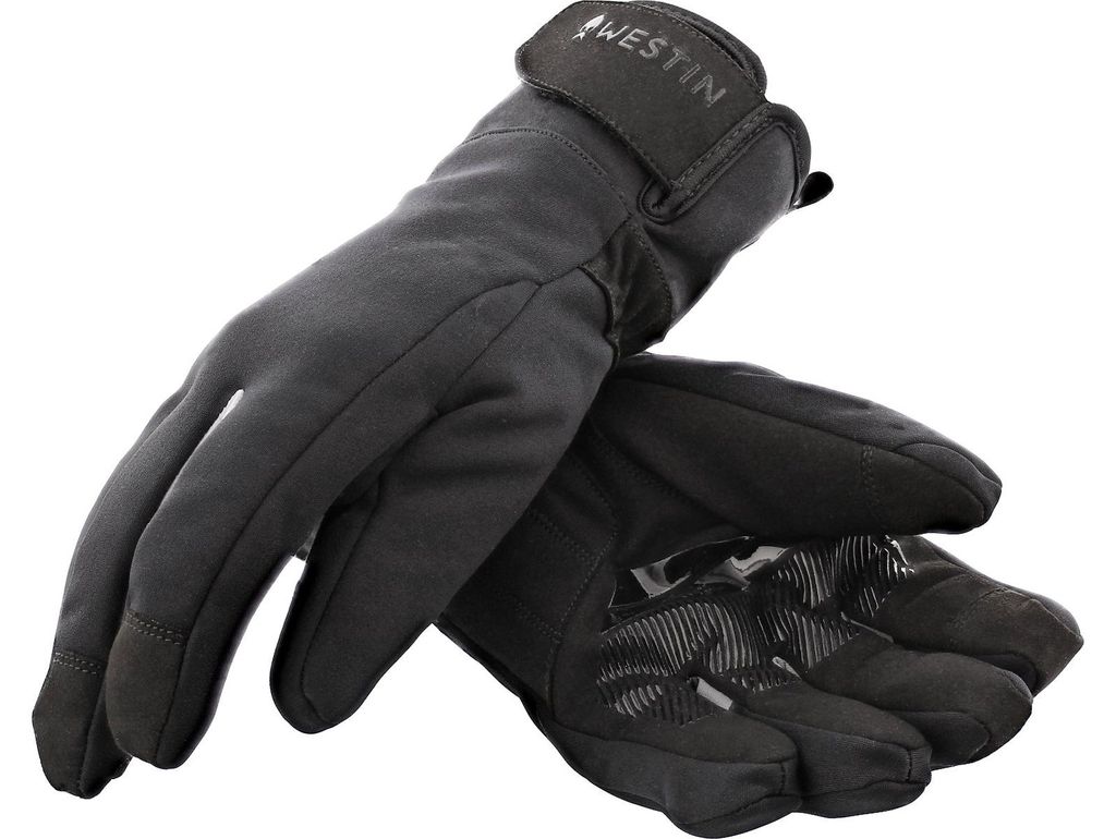 Westin Windster Gloves – Softshell Angelhandschuhe Carbon Produktbild 
