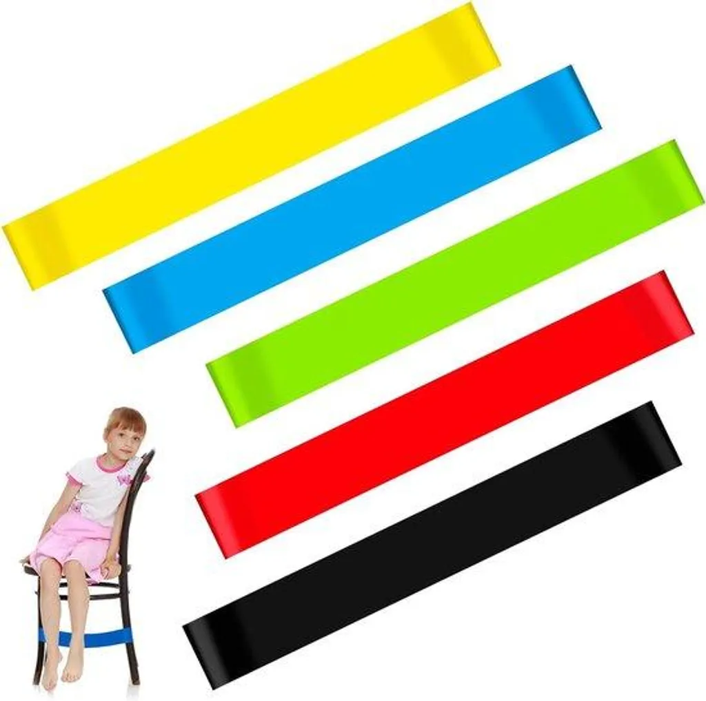 Solution 5 bandes élastiques résistantes pieds qui gigotent - Enfants