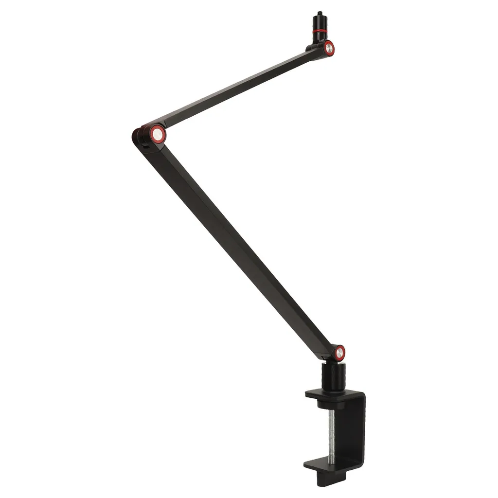 Mini Support Projecteur de Table Rotatif et Ajustable Noir Universel