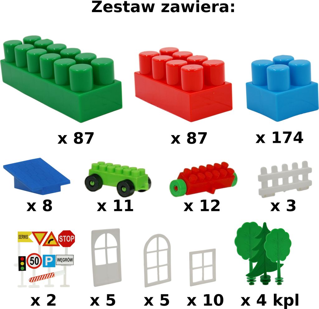 Baczek KL-500 9998, Stavebnica, 500 kusov, 2,81 kg Obrázok produktu 