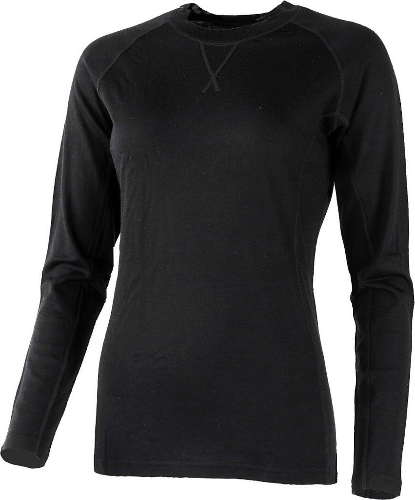 Rukka Wool-R Damen Langarmshirt, schwarz, XL