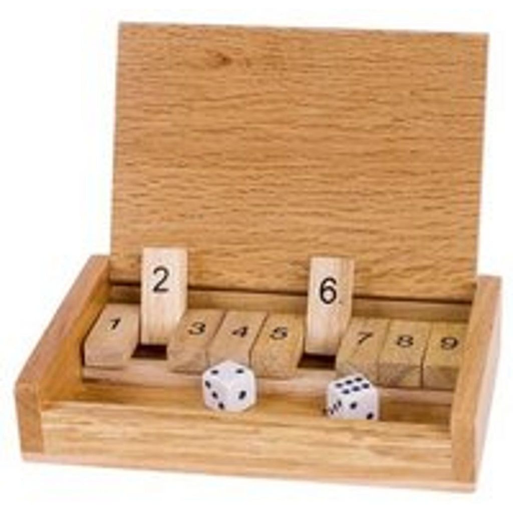 Goki Würfelspiel Shut the box, Brettspiel, Strategie, 6 Produktbild 