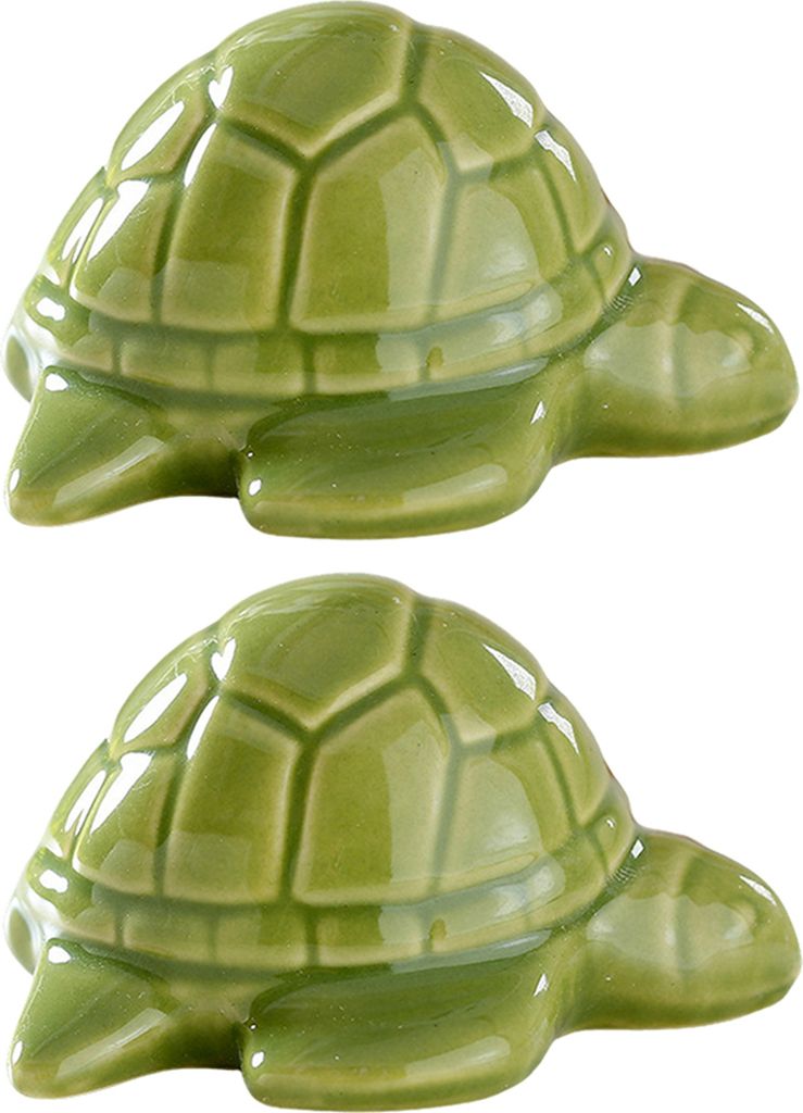 Stück Schildkröten-Toilettenbolzenkappen, Keramik-Toilettenbolzenabdeckung mit Meeresschildkröte, universelle Schraubenabdeckkappen für Badezim...