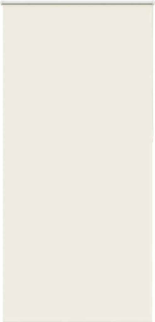 Verdunkelungsrollo Cremeweiß 100x230cm Stoffbreite 95,7cm