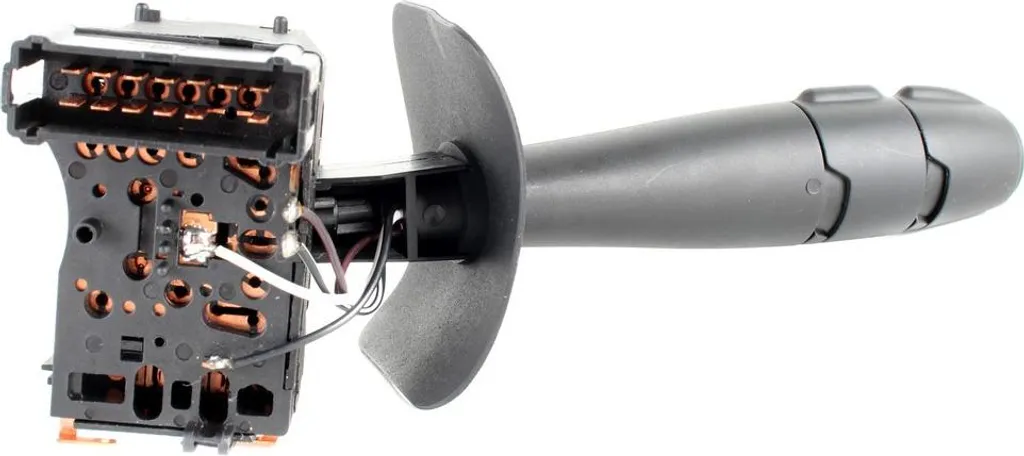 Commodo d'éclairage et clignotants pour commande de feux automobile noir - 4