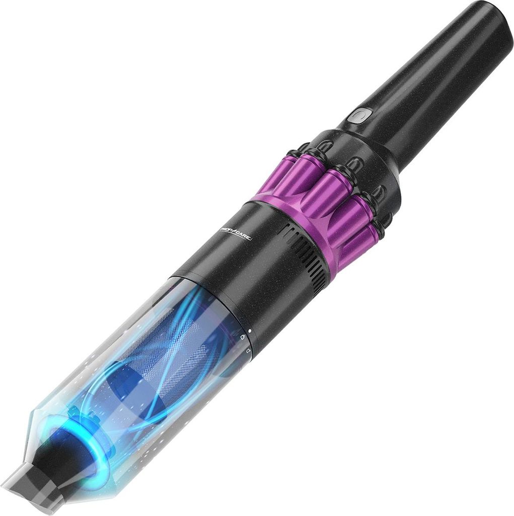 ProfiCare Handstaubsauger Akku | starker BLDC-Motor | 2200mAh Akku | leicht und handlich | beutellos | Auto Staubsauger | PC AKS 3137