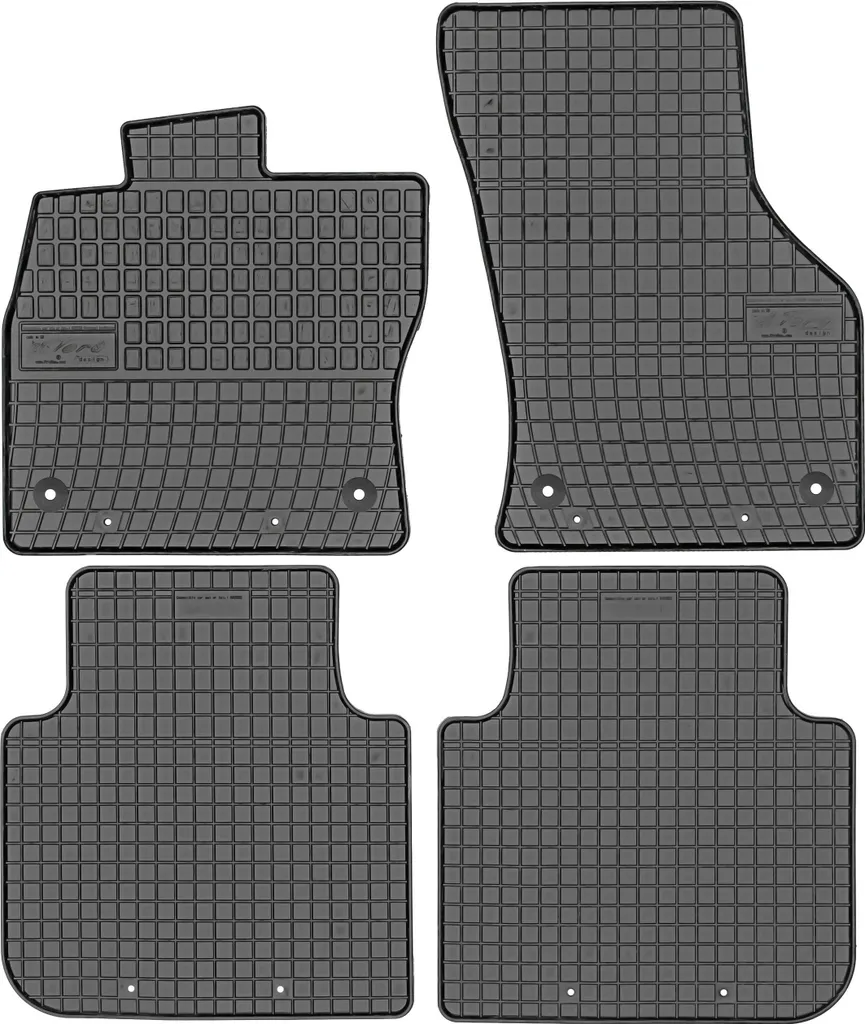 FROGUM ET546535 Tappetini - Skoda Superb III 2015- Piede AV2 anteriore - INSTALLATO