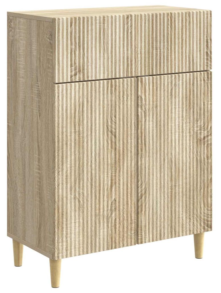 Sideboard Sonoma-Eiche 66 x 34,5 x 90 cm Holzwerkstoff