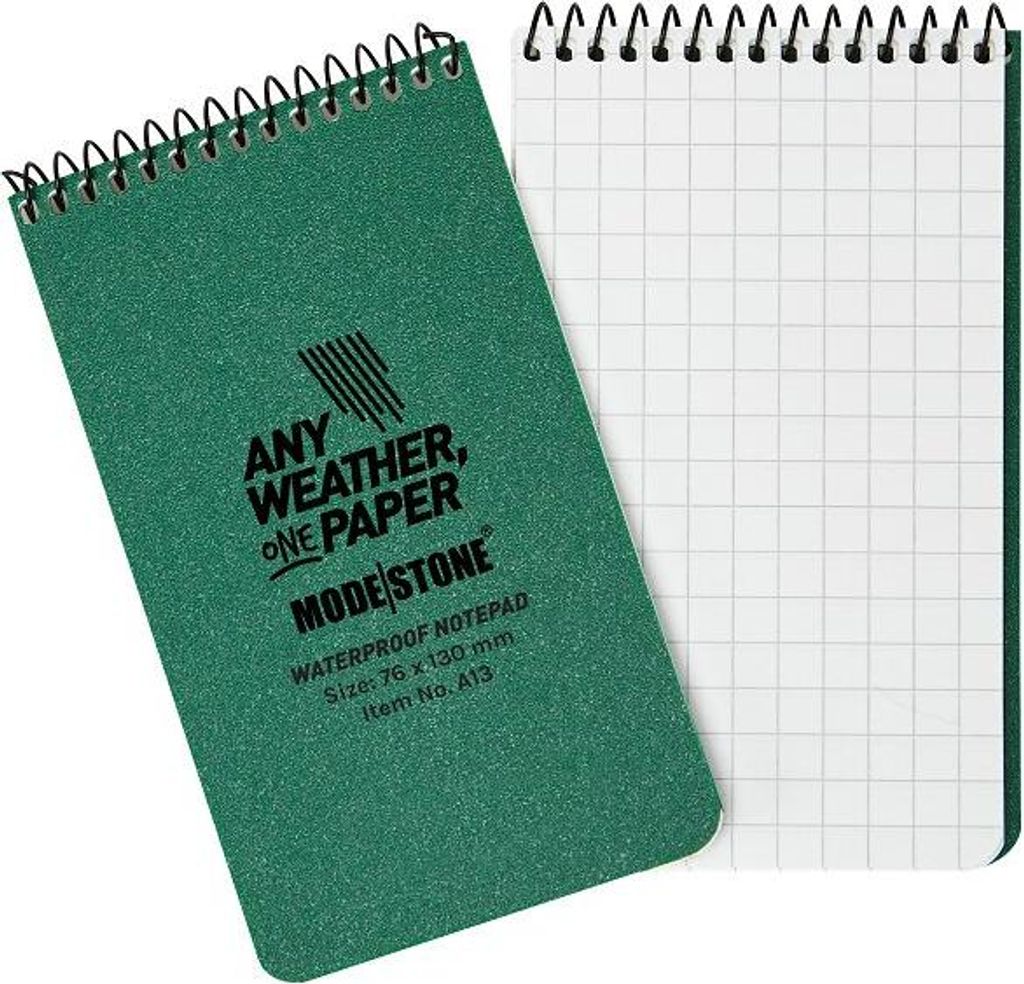 Modestone Handy Pad 76x130mm 50 Blat A13UK Green