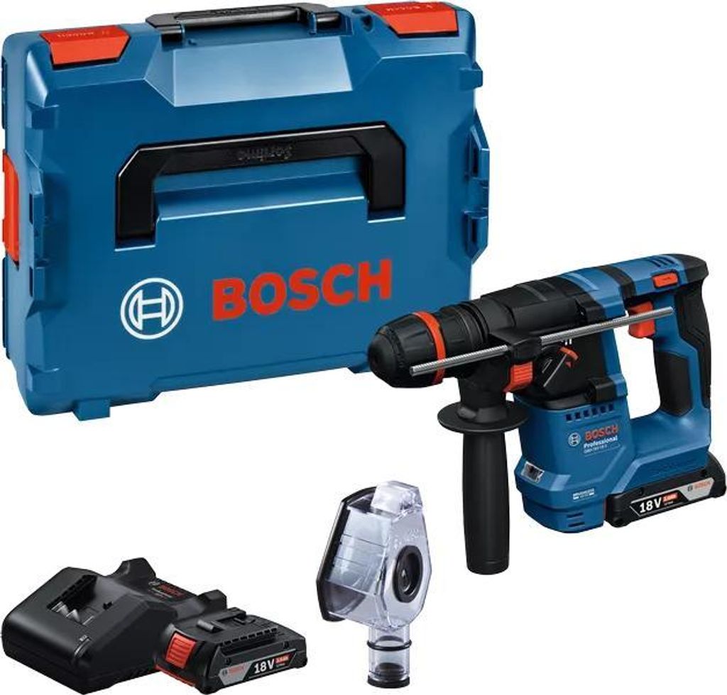 Bosch GBH 18V-18 X Professional, SDS Plus, 1,8 cm, 1,5 J, 6 - 10 mm, 19 m/s², 1,5 m/s²
