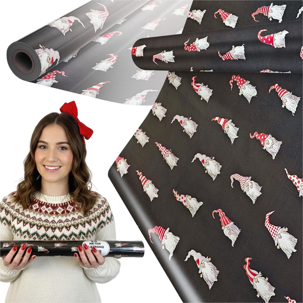 Geschenkpapier PaperHit Packpapier 25 m MEGAROLLE Geburtstag Wickel Papier