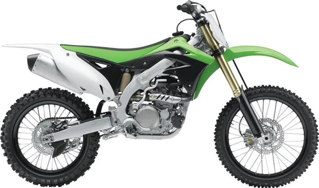 Ouïes radiateur Kawasaki KX450F : réparez vos plastiques cassés en vert