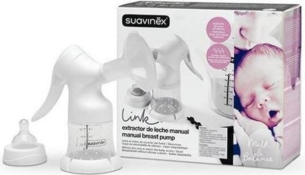 Suavinex Handmilchpumpe / Milchpumpe Produktbild 