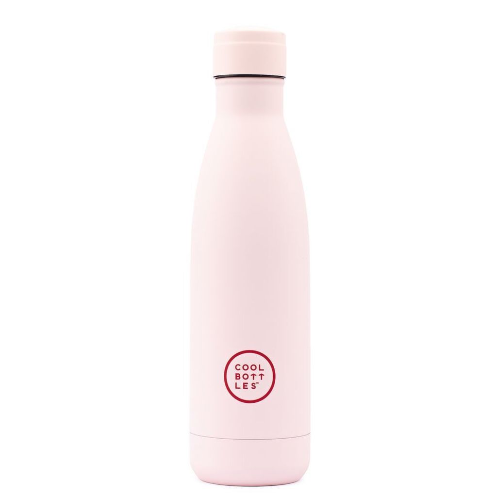 Cool Bottles Edelstahl-Thermoflasche Pastell dreilagig 500 ml - rosa
