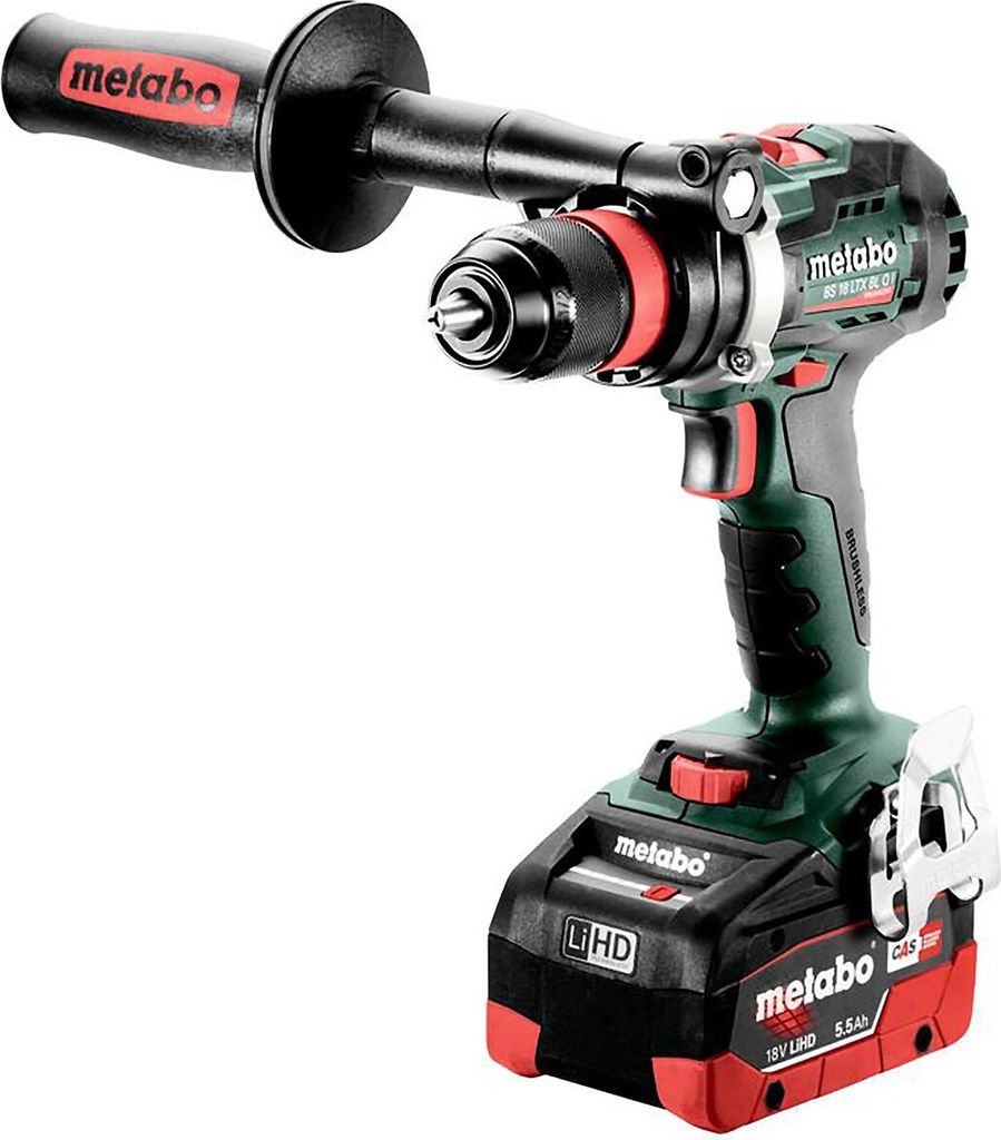 Metabo BS 18 LTX BL Q Akku-Bohrschrauber 18V 2x LiHD Ladegerät Kunststoffkoffer
