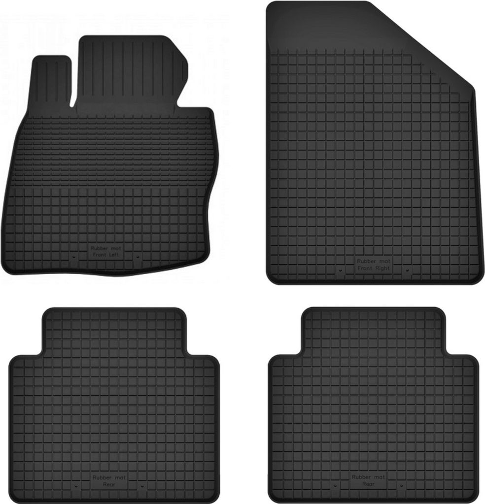 Gummi-Automatten, 4er-Set, universell für: Honda Civic VIII Fließheck (2006-2012)