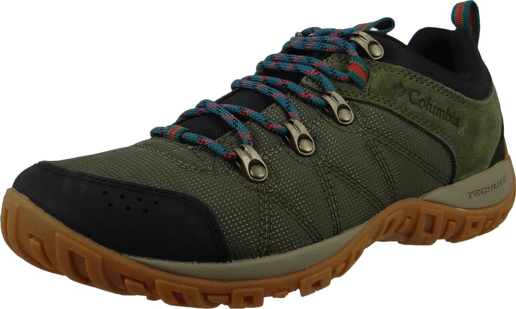 Columbia PEAKFREAK VENTURE LT Trekkingschuhe in Übergrößen Grün BM 4486-383 große Herrenschuhe, Größe:46