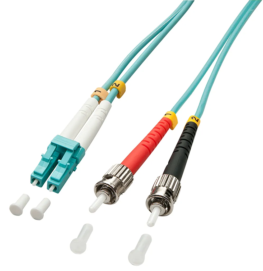 LINDY Cavo Fibra Ottica LC/ST OM3 15m: Future-Proof Networking