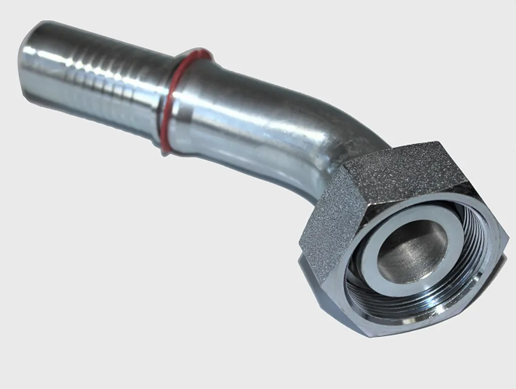 Raccord hydraulique anti-fuite DKOS 45° M52x2 Gr32 haute sécurité
