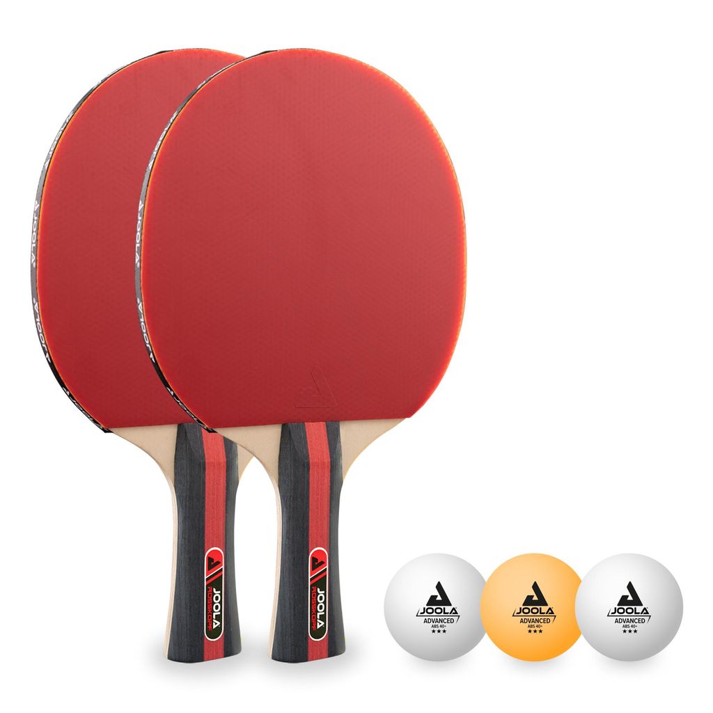 JOOLA Tischtennis Set Rossi - 2 Tischtennisschläger + 3 Produktbild 