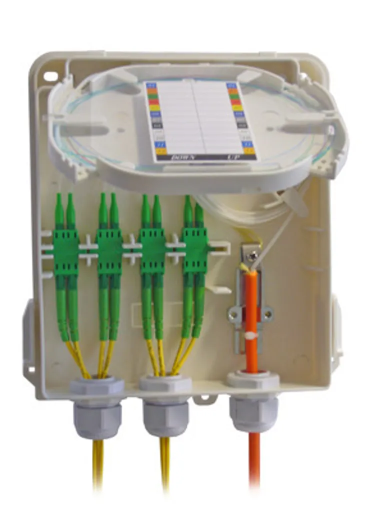 Installer sa fibre optique proprement avec ce coffret mural vide IP54