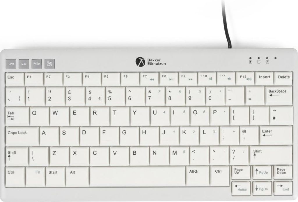 BakkerElkhuizen Tastatur UltraBoard 950 V2 Compact (DE) retail