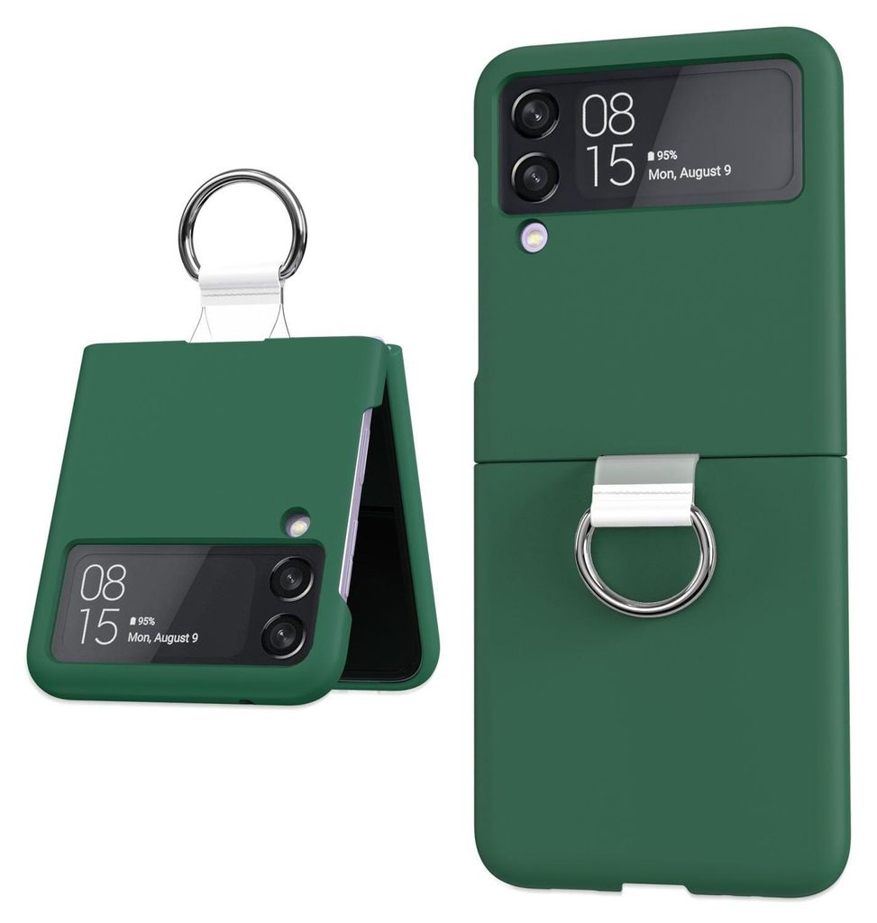 Pre Samsung Galaxy Z Flip4 5G Ring Case Puzdro na mobilný Obrázok produktu 