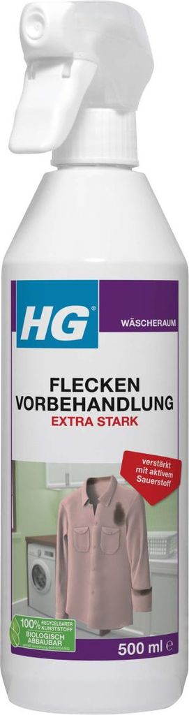 HG Flecken Vorbehandlung extra stark 500 ml Produktbild 