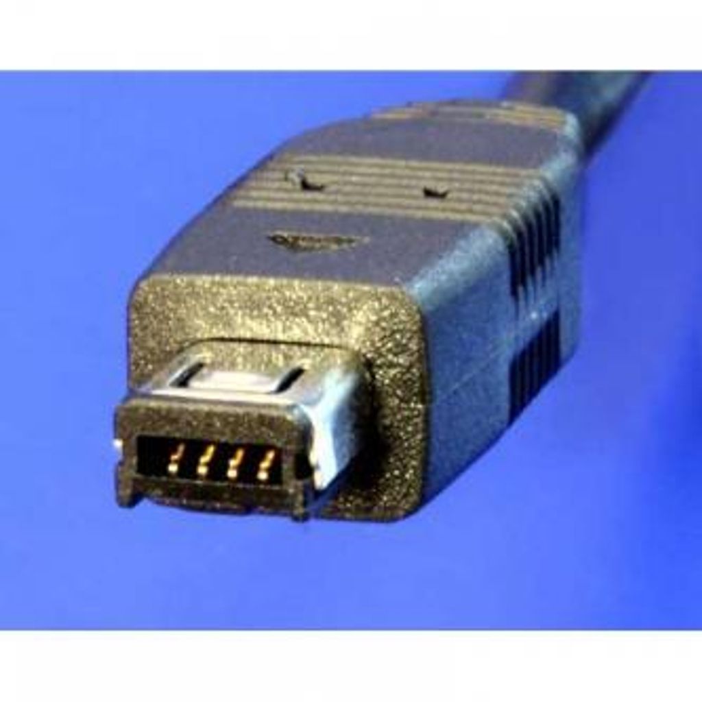 Logo USB-Kabel (1.1), USB A M - 4-polig M, 0,7m, spiralisiert, schwarz, HIROSE