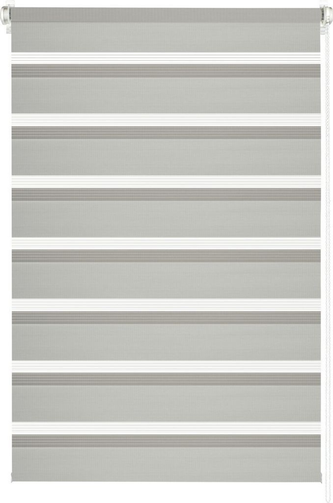 Gardinia EasyFix Doppelrollo grau 120 x 150 cm