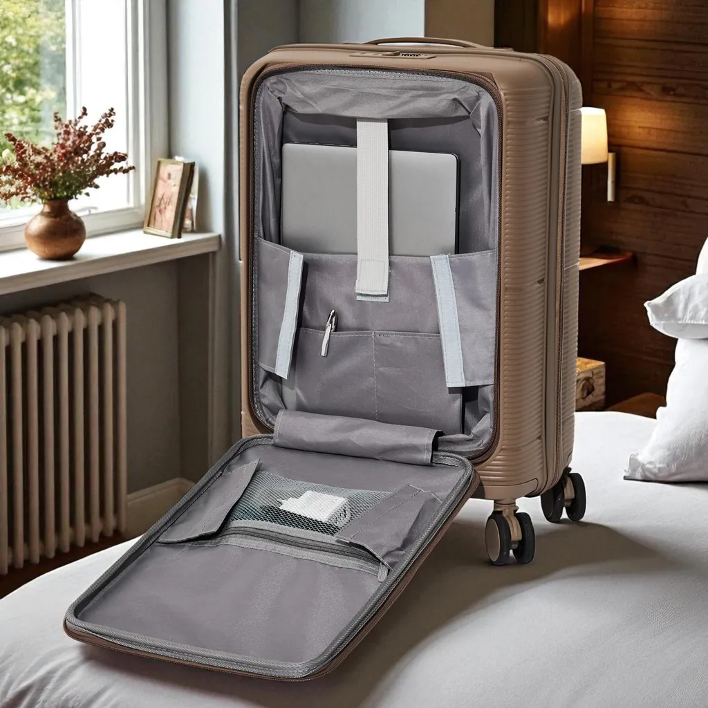 Valise Cabine Sydney avec Ouverture Avant - Bagage Rigide 55x35x20 cm