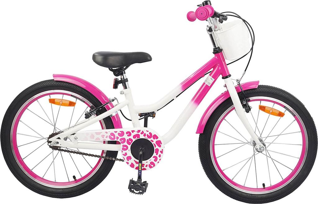 Kinderfahrrad Mit Stützrädern 20 Zoll für 6-11 Jahre alt Rosa