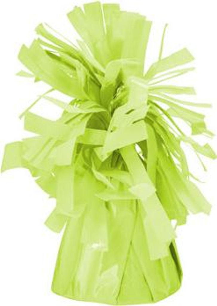 Ballongewicht, Folie, hellgrün (1 Packung / 4 Stück)