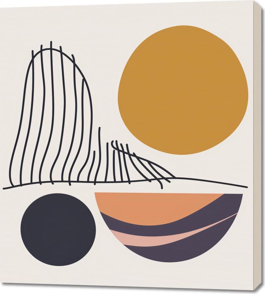 Bild 90x100cm Voller Ausdruck