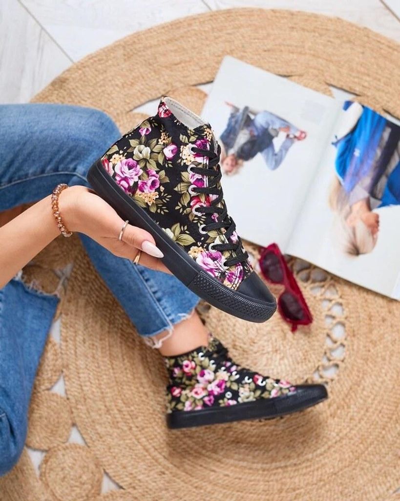 Damen Stoff-Sneakers Soxic, leichte Freizeitschuhe, Größe Produktbild 
