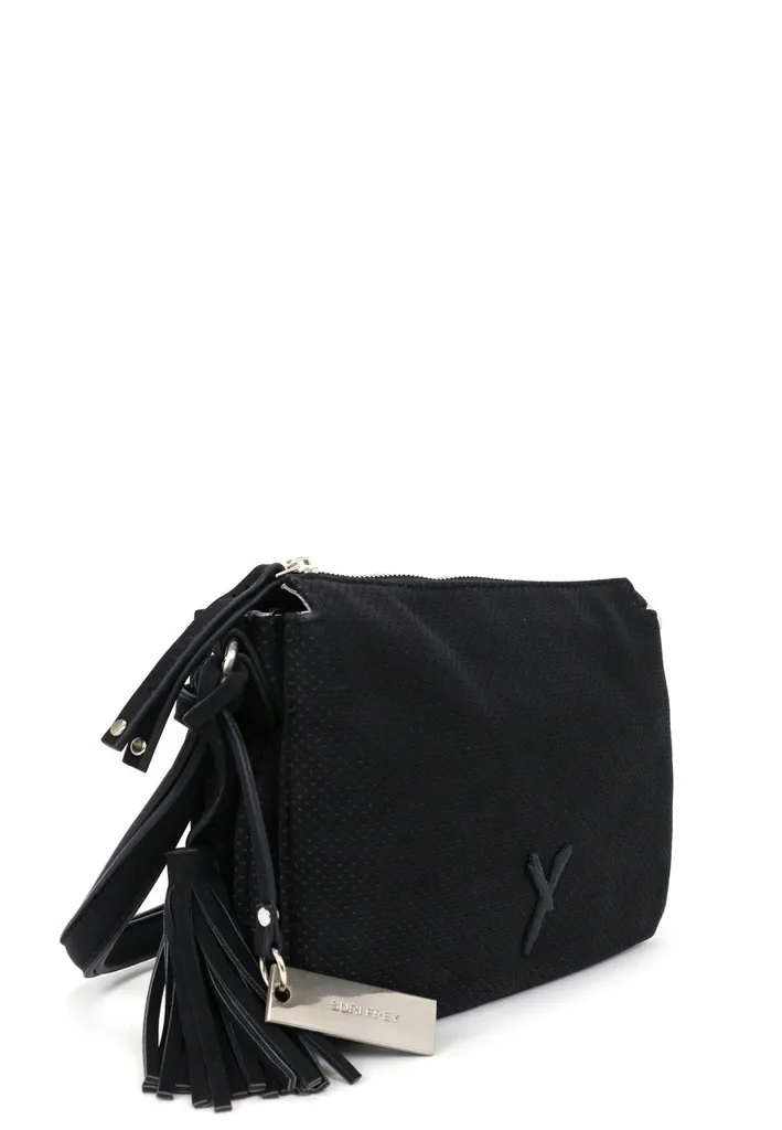 SURI FREY Romy Basic Borsa a Tracolla - Eleganza Nera Crossover Bag - 6