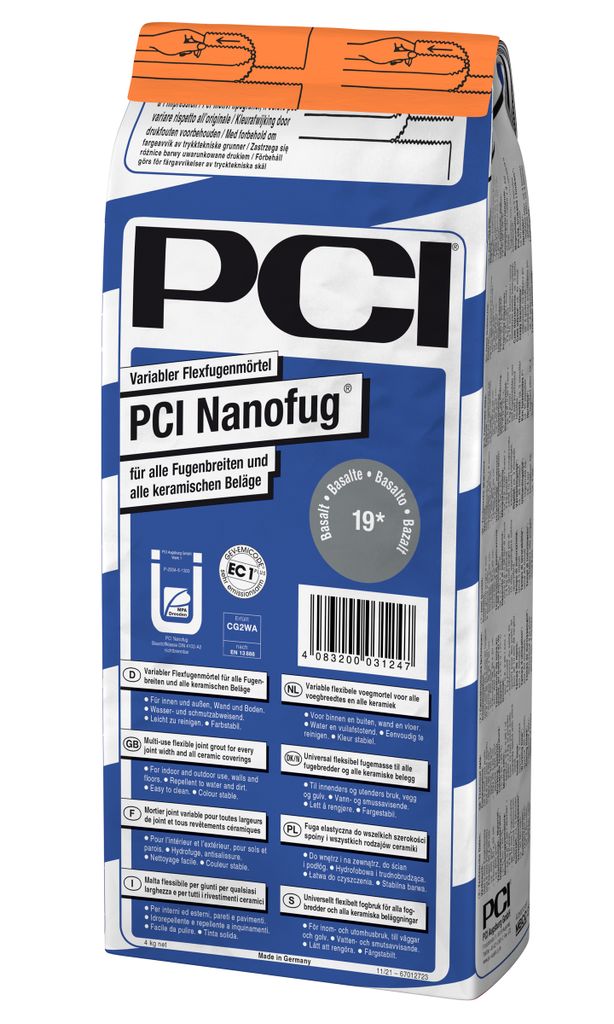 PCI Nanofug variabler Flexfugenmörtel 15 kg-Sack Nr. 02 Produktbild 