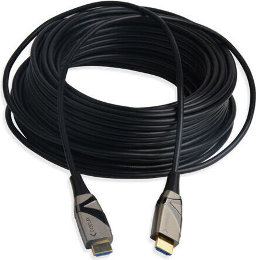 Techly HDMI AOC Glasfaser Kabel 4K 60 Hz, 10m