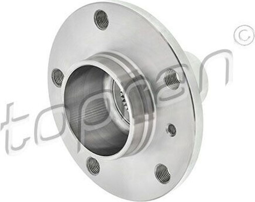 TOPRAN 502 477 Radnabe Hinten für BMW X3 (E83) 5-Loch Ø120mm Lochkreis